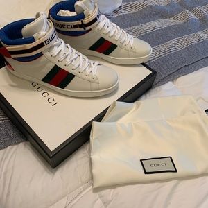 Sold ......Men’s Gucci high tops